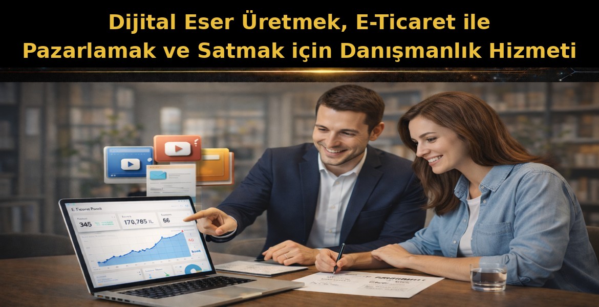 Dijital Eser Üretmek, E-Ticaret ile Pazarlamak ve Satmak için Danışmanlık Hizmeti